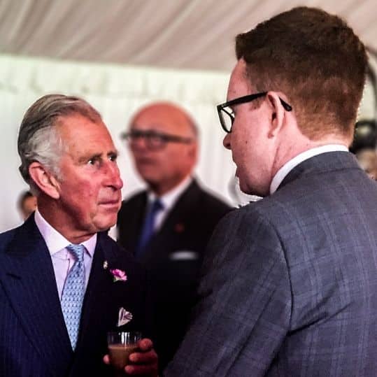 Darren Mac chats to Prince Charles about becoming a magician and the magic circle